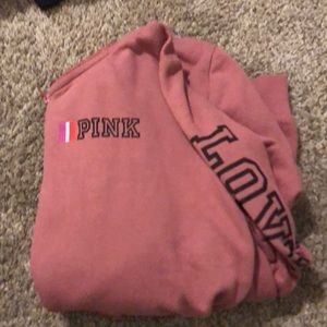 PINK full zip jacket